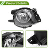 BMW 330i (2006-2008) Clear Black 1 x Fog Light Grill