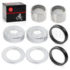 Yamaha Warrior 350 YFM350X Rear Swingarm Bearing Caps Kit (1987–2004)