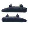 Nissan Patrol 2 x Front Outer Door Handle Black (1997–2016)