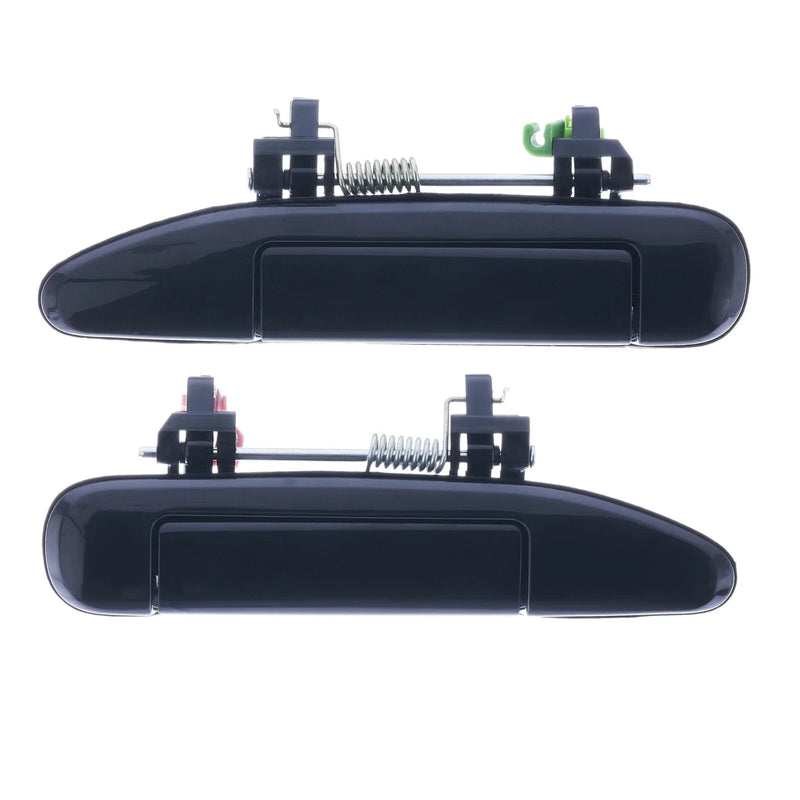 Nissan Patrol 2 x Front Outer Door Handle Black (1997–2016)