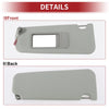 BMW 3 Series E90 E91 (2005-2013) with Mirror Left Sun Visor
