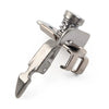 Sewing Machine Adjustable Hinged Low Shank Zipper Foot