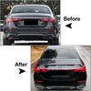 Mercedes Benz E Class W214 Carbon Rear Trunk Spoiler Wing (2024)