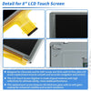 Chevrolet 8" LCD Touch Screen Glass Digitizer