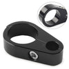 Harley 1'' Handlebar Black Brake Clutch Cable Clamp Clip