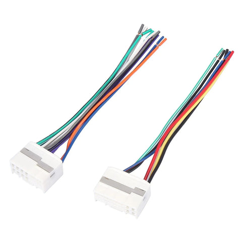 Kia Rio Car Stereo CD Player Wiring Harness Set (2001-2005)