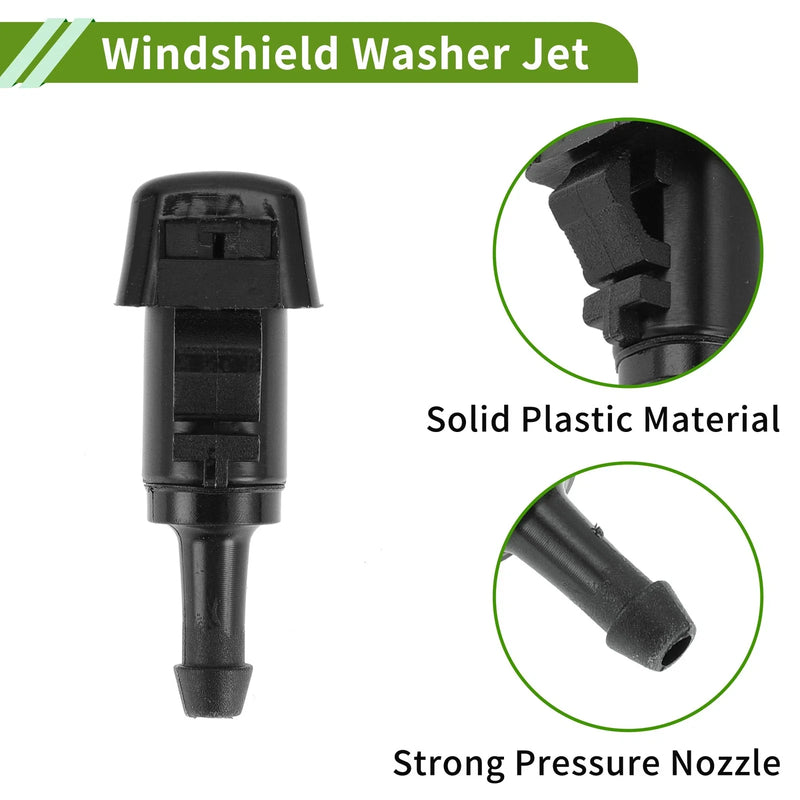 Dodge Washer Nozzle with Hose Connector
