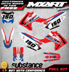 Honda CRF 125 (2013-2018) SLEEK STYLE Custom Graphics Full Kit