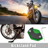 Honda Black Green 1x Aluminum Alloy Motorcycle Kickstand Pad with Wrench