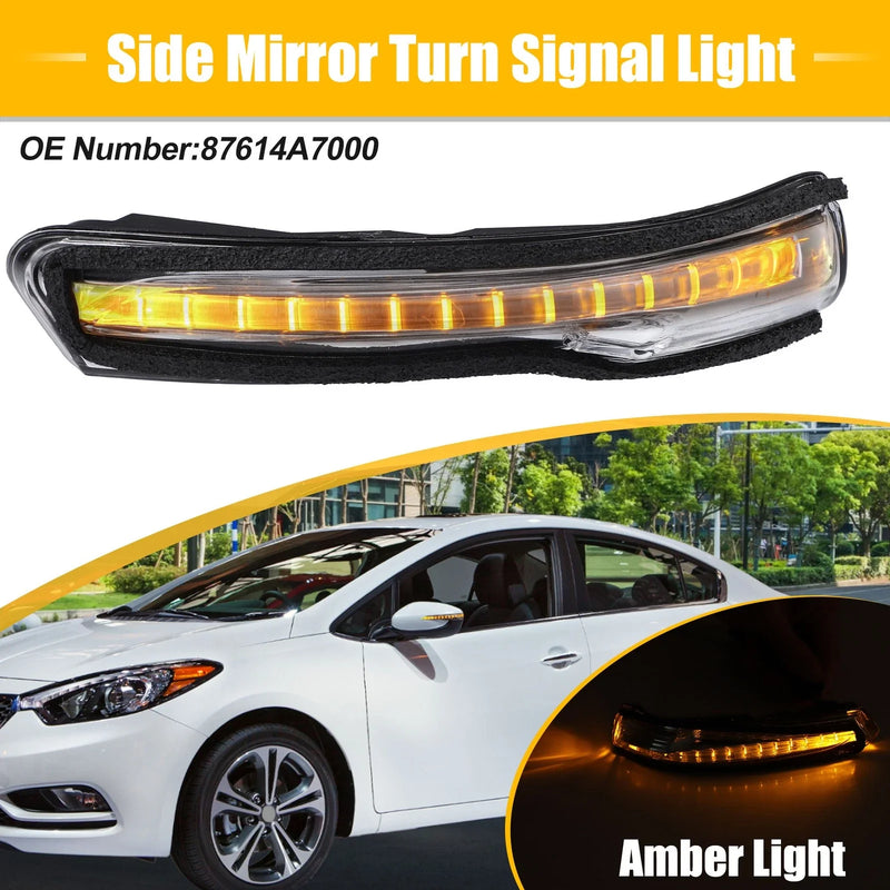 Kia Forte / Forte5 LED Left Side Mirror Turn Signal Amber Light (2014-2018)