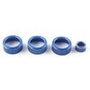 Honda Civic 2022-2023 Blue 4 pcs AC Climate Control Knob Ring Cover