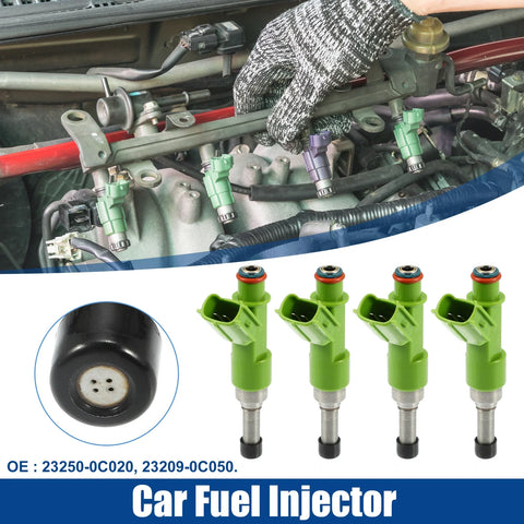 Toyota Hilux Vigo, Land Cruiser 4 x Fuel Injector Nozzle (2005-2015)