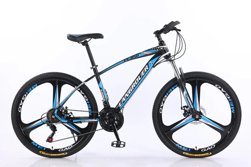 LANGROUER with 3 Spoke Wheels 26" 21 Speed Mountain Bike (2020-2023)