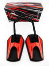 Suzuki GSX400S Black Red Hex Soko Mirrors (1980-1987)