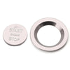 Jaguar XE F-Type F-Pace Silver Engine Start Stop Button Cover Trim