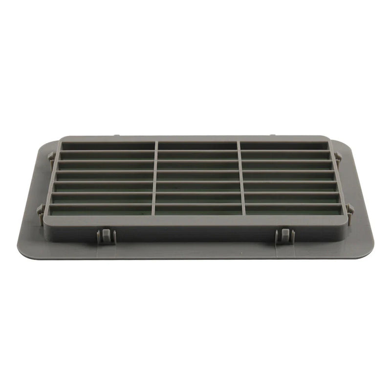 RV Bus - Gray Ventilation Grille Trim Louvered Air Outlet Grill Cover