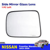 Nissan Frontier D22 Pickup 1998-06 New Side Mirror Glass Lens LH Door Fender