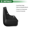 Chevrolet Captiva Sport Mud Flaps Splash Guards (2015-2019)