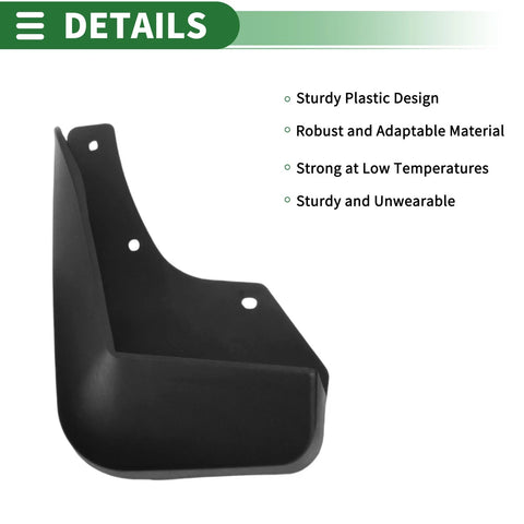 Chevrolet Captiva Sport Mud Flaps Splash Guards (2015-2019)