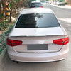 Audi A4 S4 B8 Rear Boot Spoiler Lip (2009-2016)