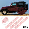 Jeep Wrangler 2007-2018 Pink 3 x Door Handle Trim & Button Covers