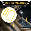 Jeep Wrangler JK Center Console Gear Shift Ring Cover Trim (2007-2018)