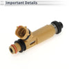 Toyota Camry 2.2L 3.0L (2000-2001) 1 Pcs Brown Fuel Injector