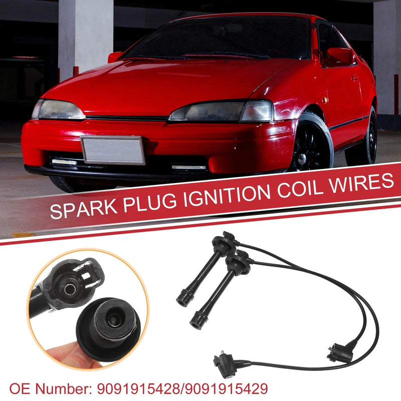 Toyota 3 x Spark Plug Wire Ignition Coil Cable