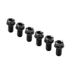 Bicycle Motorcycle 6pcs M6x35mm Titanium Torx Head Flange Screws