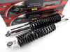 Suzuki GS650 Katana 365mm JBS Black/Chrome Rear Shock Absorbers (1983-1989)