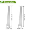 Dodge Ram 4 Pcs Pillar Window Trim (2004 - 2008)