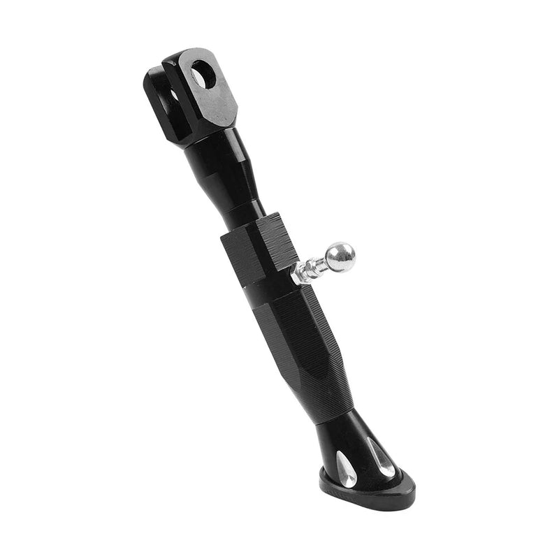 Motorcycle Universal Side Support - Black Adjustable Kickstand Foot