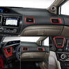 Honda Civic Coupe 6Pc Air Vent Outlet Frame Covers (2013-2015)