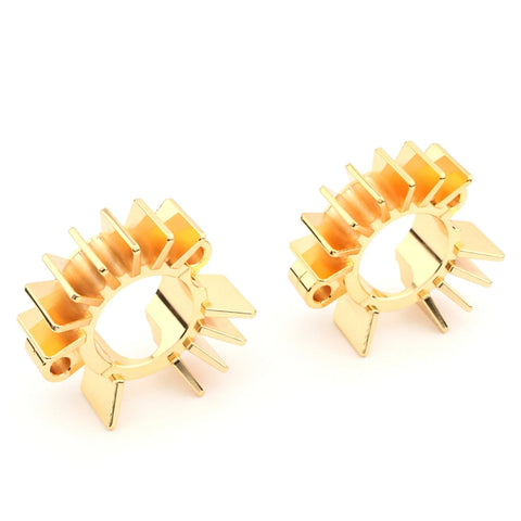 BONNEVILLE BOBBER Exhaust Pipe Heat Sink Clips (2017-2023)