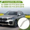 BMW X5 F15 (2014-2018) Gray White Door Handle Pull Trim Cover