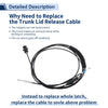 Honda Accord Trunk Lid Release Cable (2006-2007)