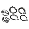 6x Weatherstrip Door Rubber Seal Windshield Fits Datsun Sunny 1200 B110 4D Sedan