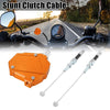 Motorcycles Orange Stunt Clutch Easy Pull Cable Line Clutch Economizer System