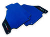 Ferrari 360 Modena Alcantara Leather Blue Floor Mats Set (2000-2005)