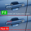 Subaru Forester 8 x Chrome Exterior Door Handle Cover Trim (2019-2022)