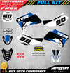Yamaha TTR 90 Custom Graphic Kit Decals Stickers (2000-2006)