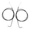Harley Sportster XL883 XL1200 Super Low Custom Throttle Cables 63in 160cm