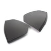 Mercedes Benz E-Class Black Front Door Upper Cover Trim Pair (2003-2009)