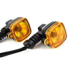 Motorcycle 2 x Universal Amber Halogen Bulb Turn Signal Indicator Light Blinker