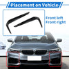 BMW 5-Series Front Left/Right Bumper Fog Light Covers