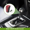 Toyota Corolla Red Carbon Fiber Gear Shift Knob Cover (2009-2013)