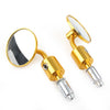Universal Motorcycle CNC Round 7/8" Bar End Mirrors 2pcs (No Year)