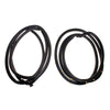 Honda Accord DX LX Sedan 1994-1997 Front Door Weatherstrip Set