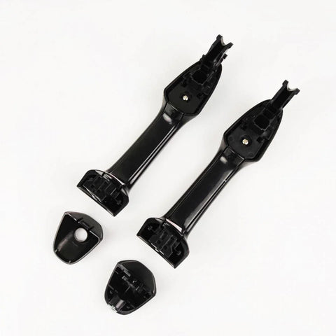 Outer Door Handle Black Gloss Front L+R Fits Toyota Hilux Revo SR5 2015-19 D06
