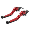 Daytona 675 Street Triple RX Folding Extendable Brake Clutch Levers (2013-2016)